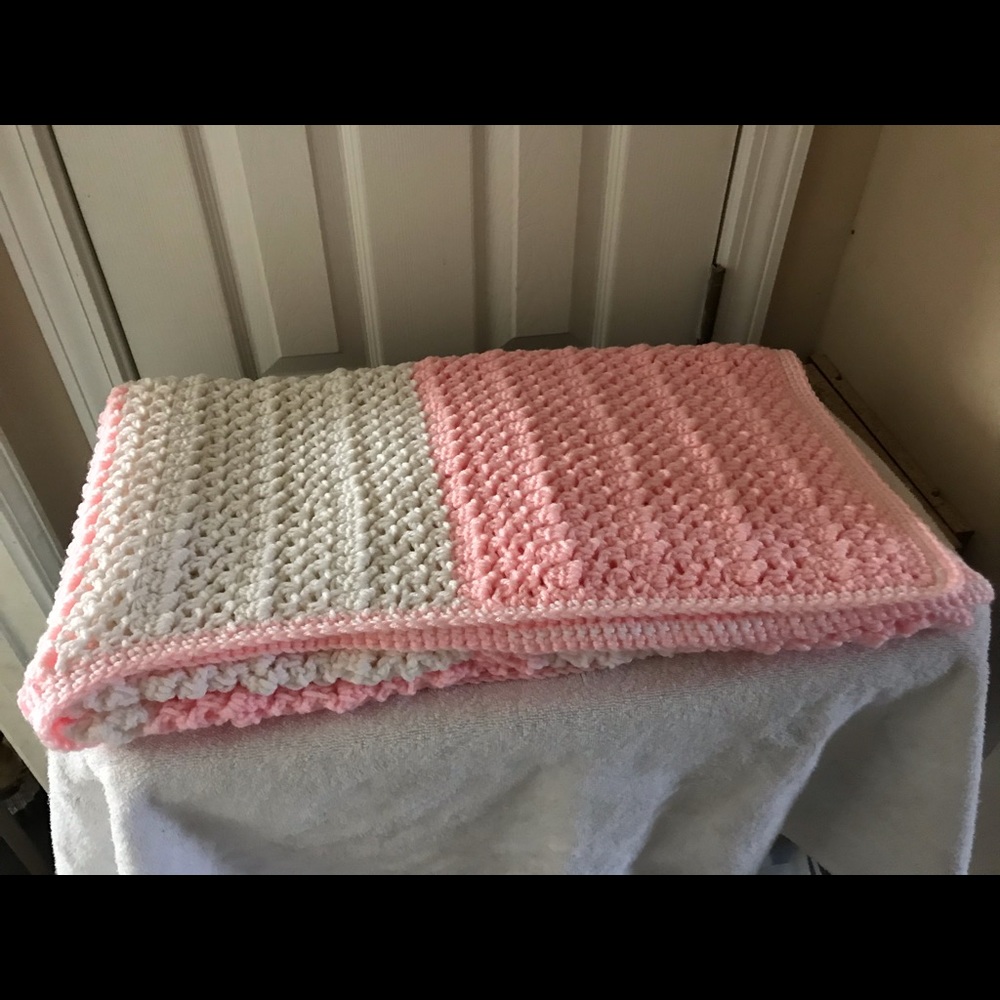 Crocheted blanket